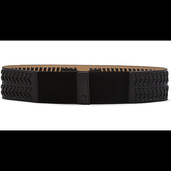 ? ISO ⚠️ Vince Camuto Chevron Leather Lacing Belt